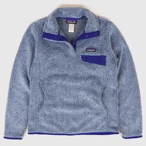 Patagonia Blue Re-Tool Half-Snap Pullover